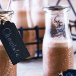 Receta de malteada de chocolate