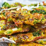 Receta vegetariana: tortitas de arroz salvaje con brócoli