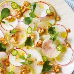 Ensalada de rábanos con verdolagas