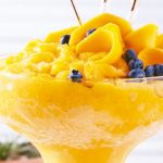 Margarita de mango con tequila