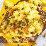 Chile ancho de macarrones con queso