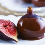 Higos con balsámico cubiertos de chocolate
