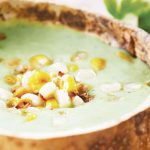 Receta de chile poblano: crema con elote
