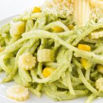 Recetas de chile poblano: tallarines