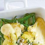 Ejotes recetas con gratinado de queso