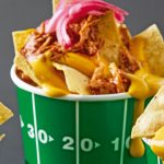 Nachos con cochinita