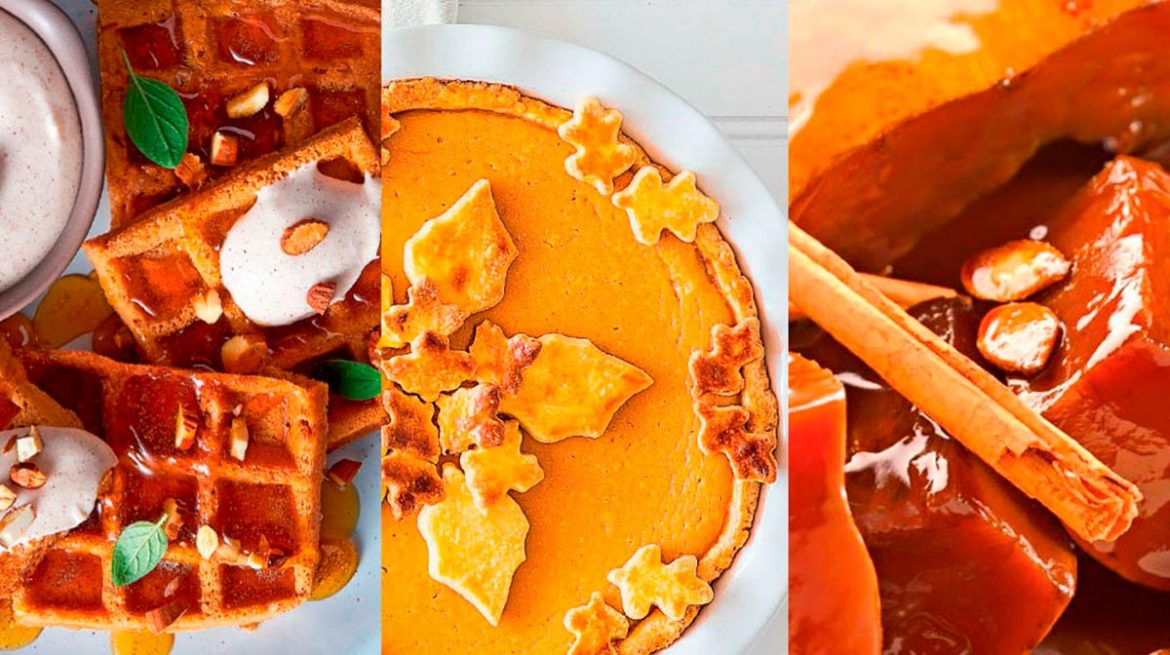 Postres con calabaza
