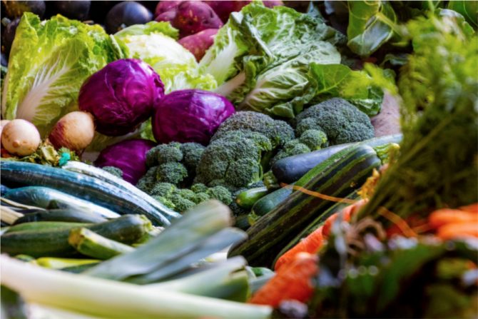 Vegetales para una vida más saludable