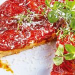 Tarta de jitomates rostizados