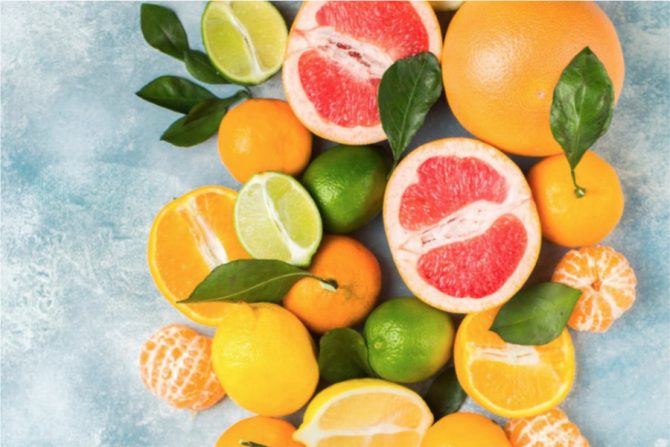 Alimentos cítricos (saludables)