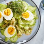 Ensalada de huevo cocido