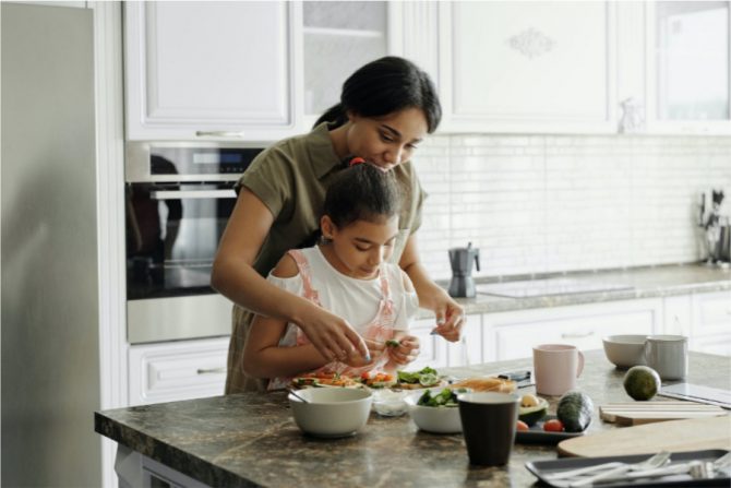 Comida saludable para niños