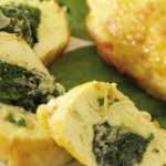 Pechugas rellenas de espinaca
