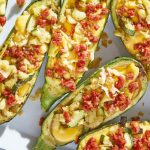 Recetas keto: calabazas rellenas de queso y chorizo