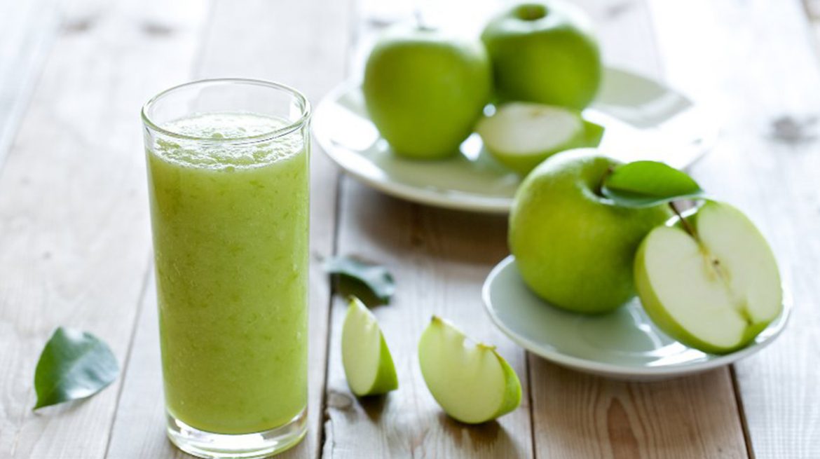 Jugo de verduras y jengibre