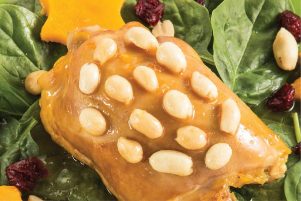 Recetas con pollo, recetas de pollo: Muslos de pollo thai