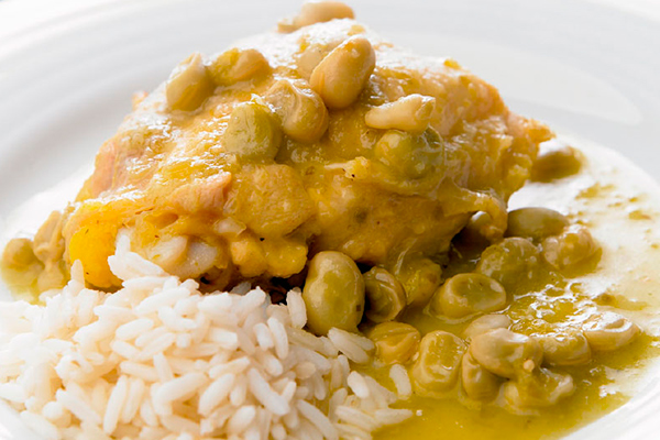 Recetas con pollo, recetas de pollo en salsa verde