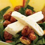 Recetas con espinacas: medallones de manzana