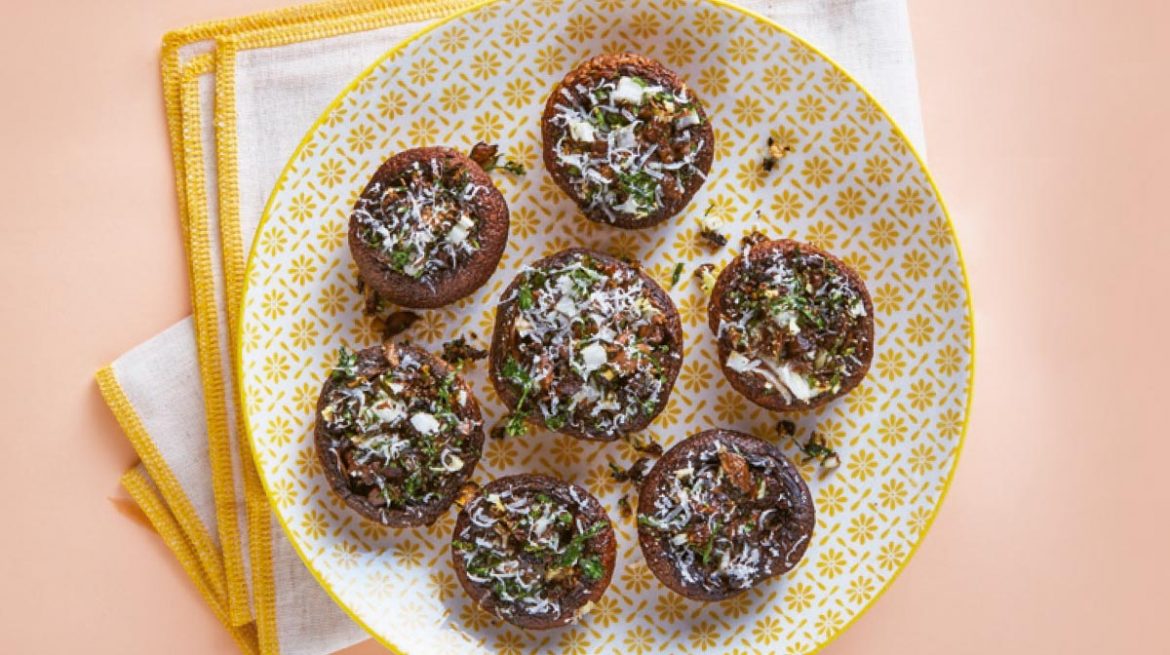 Portobellos horneados