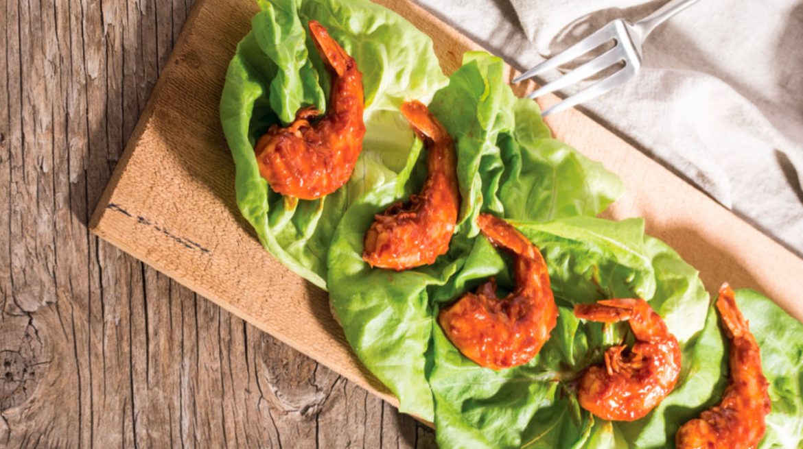 Camarones a la diabla con tamarindo