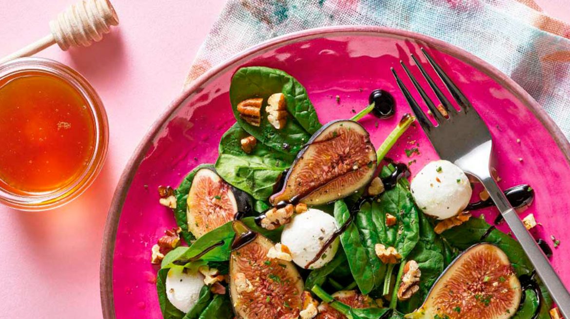 Ensalada de espinacas