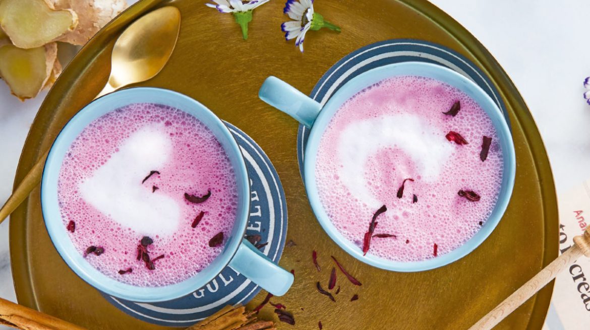 Pink latte para mamá