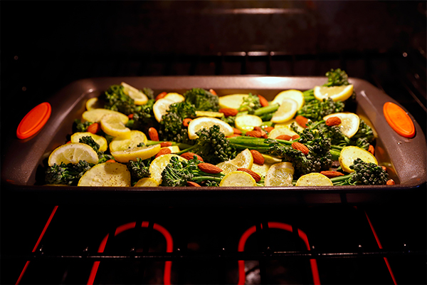 Rostizar vegetales