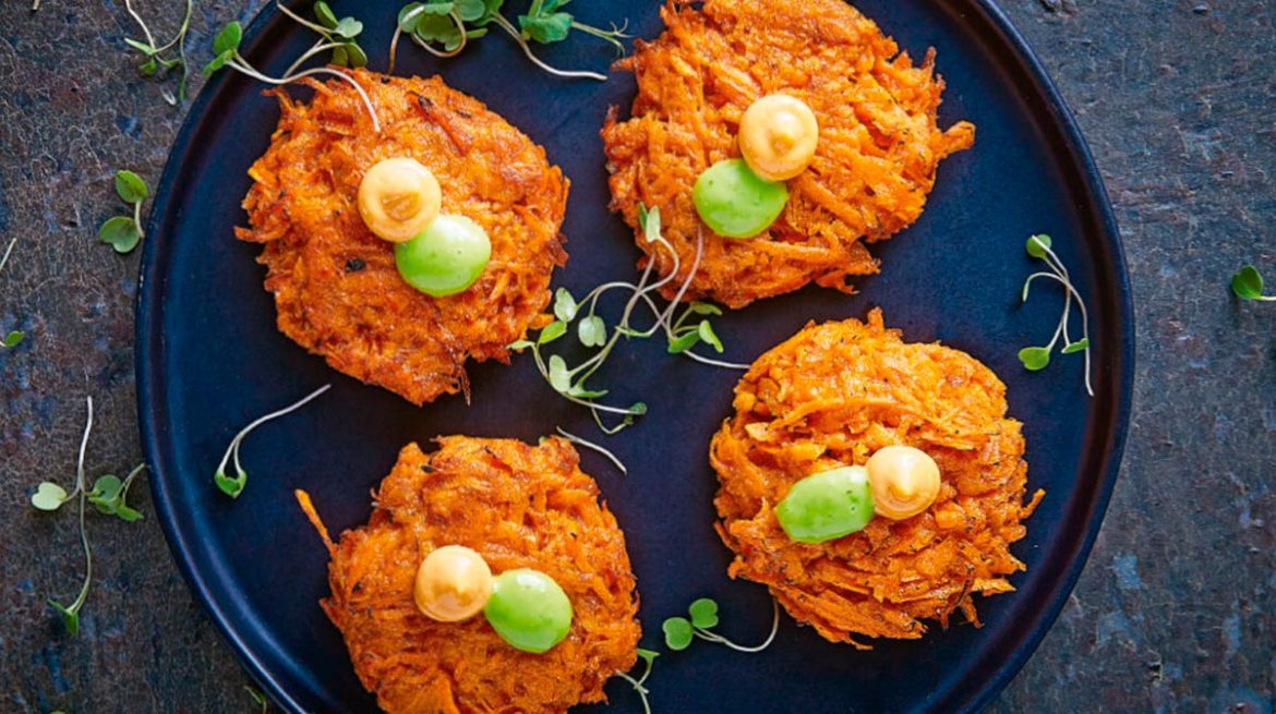 Tortitas receta de zanahoria