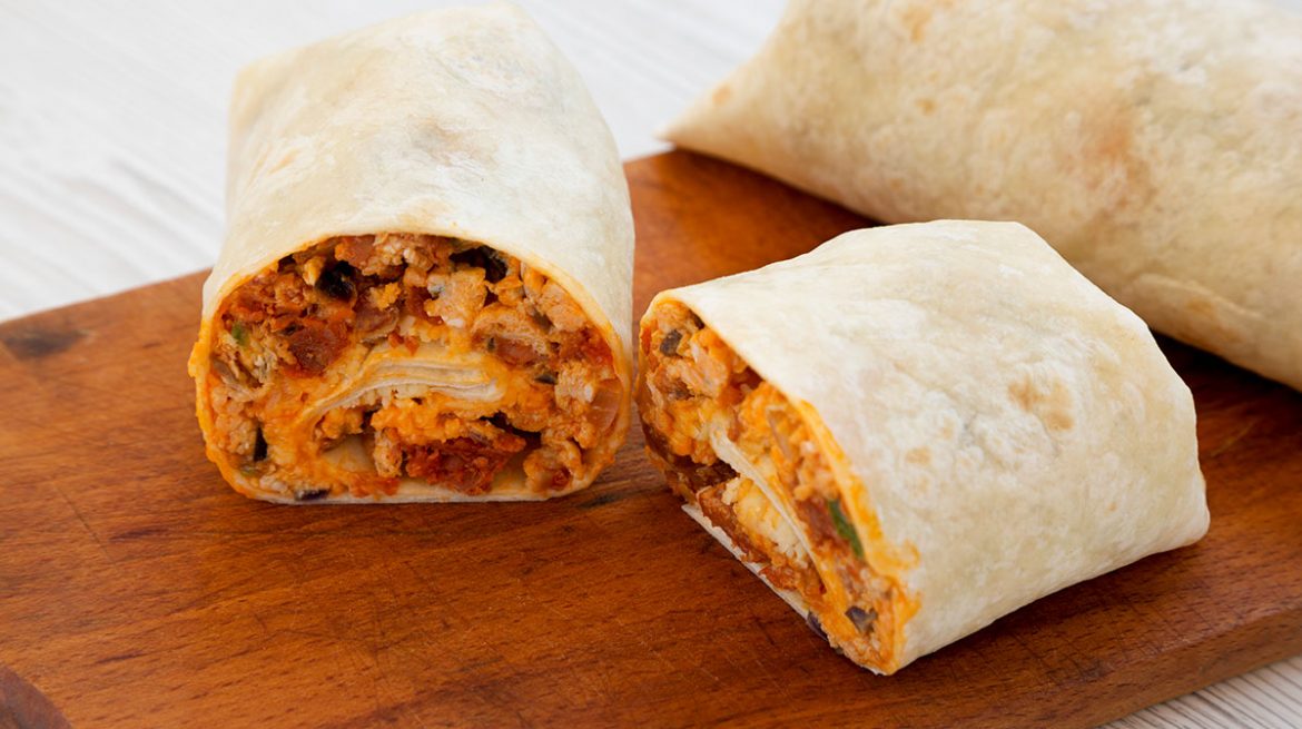 Burrito a la mexicana: ¡disfruta de esta delicia en tu desayuno!