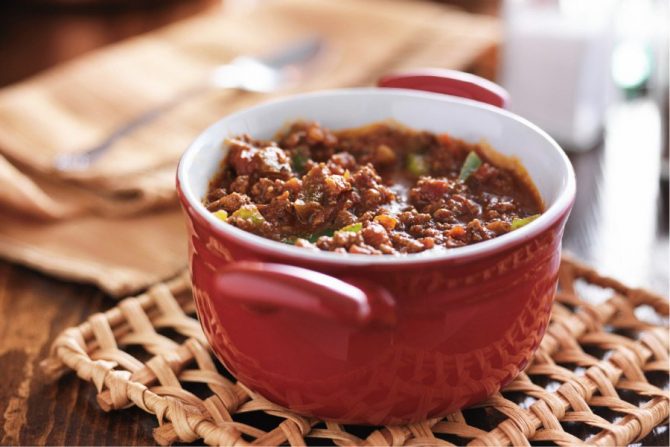 Carne molida a la mexicana