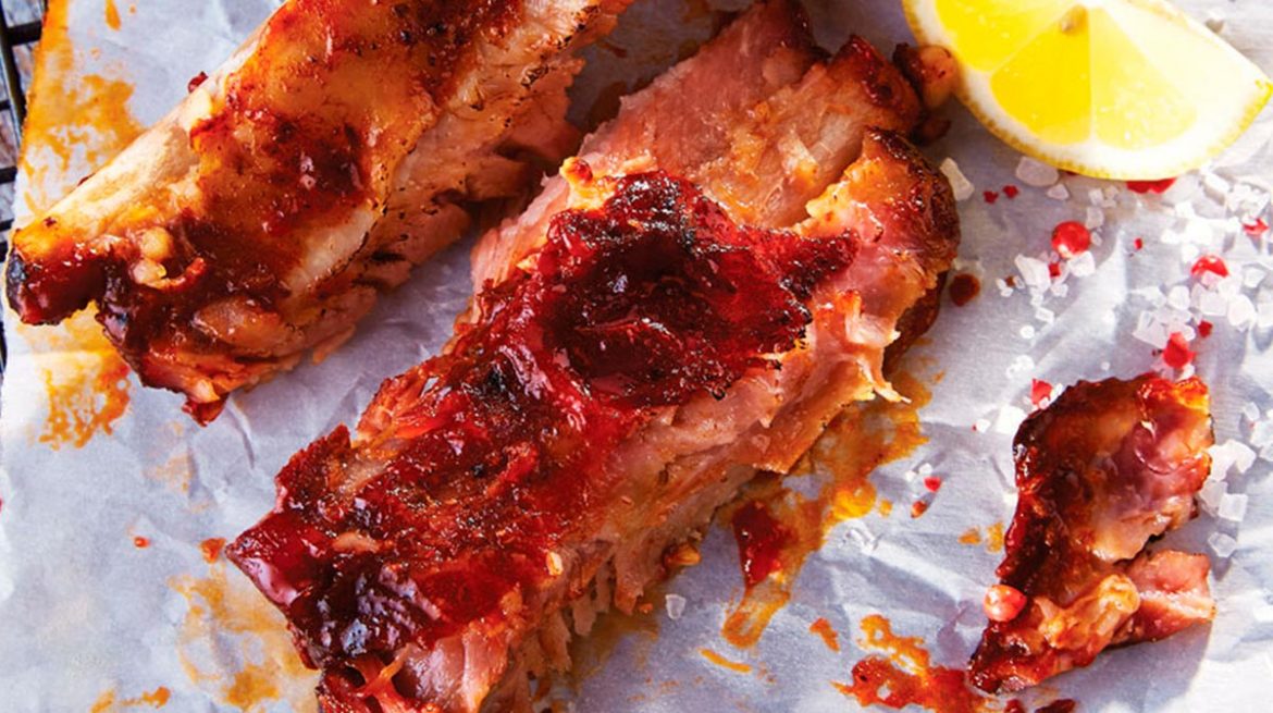 Receta de costillas bbq