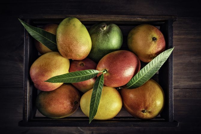 cuantas calorias hay en un mango