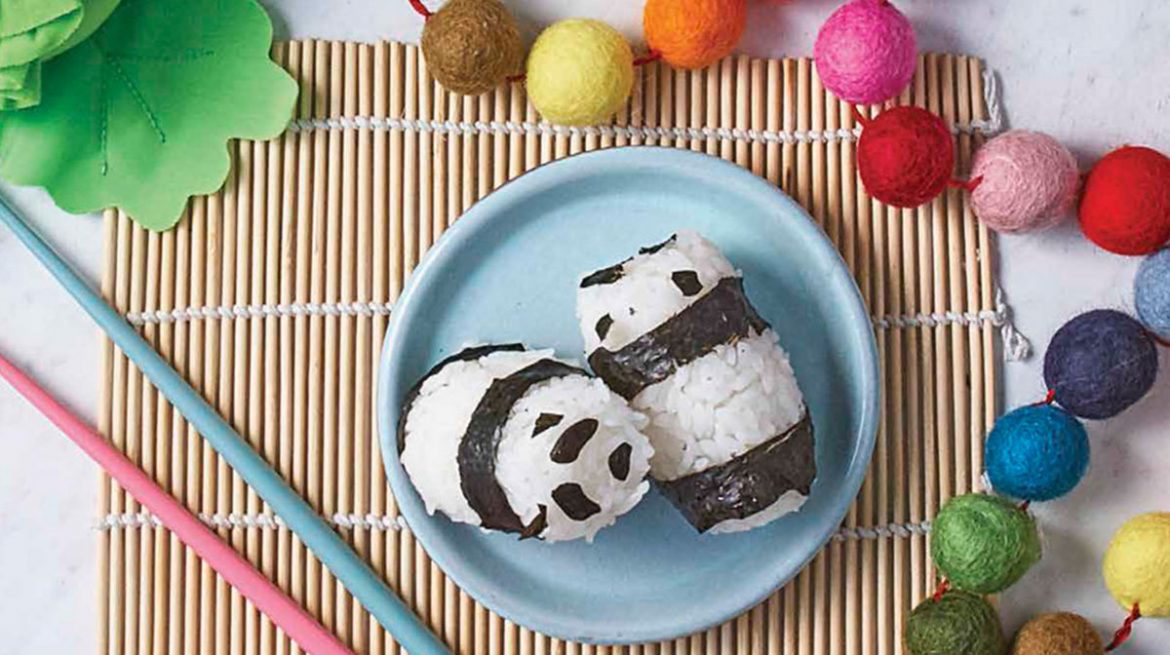 Mini sushi de panda