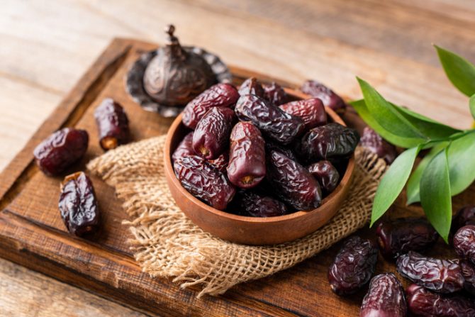 snack de datiles para ganar masa muscular