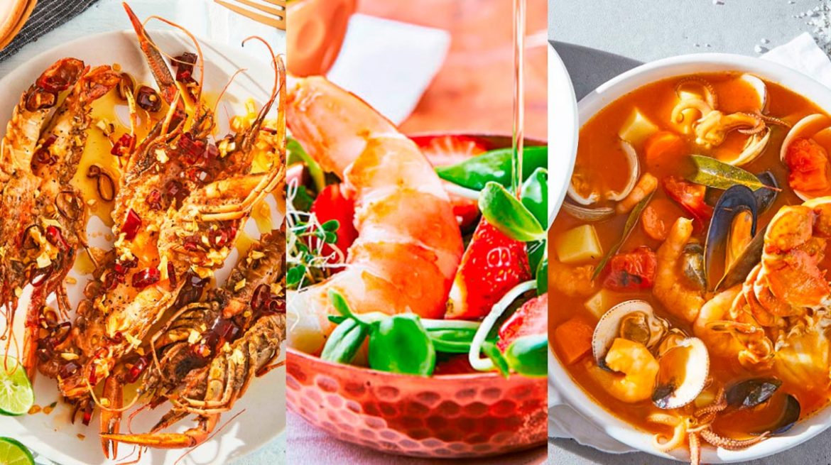 Recetas saludables con camarones