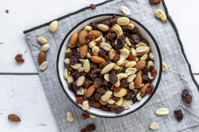 alimentos con colágeno frutos secos