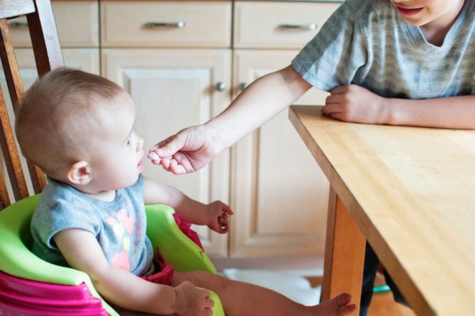 Alimentos saludables para niños