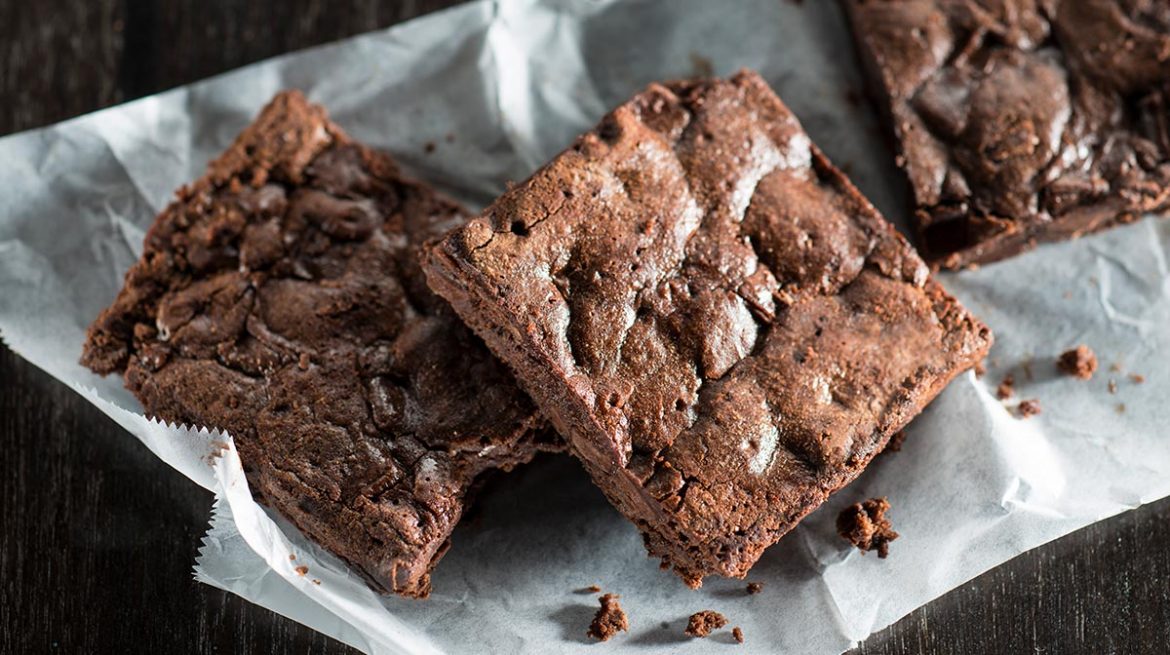 Brownie de chocolate en microondas