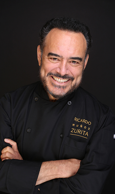 El chef Ricardo Muñoz Zurita