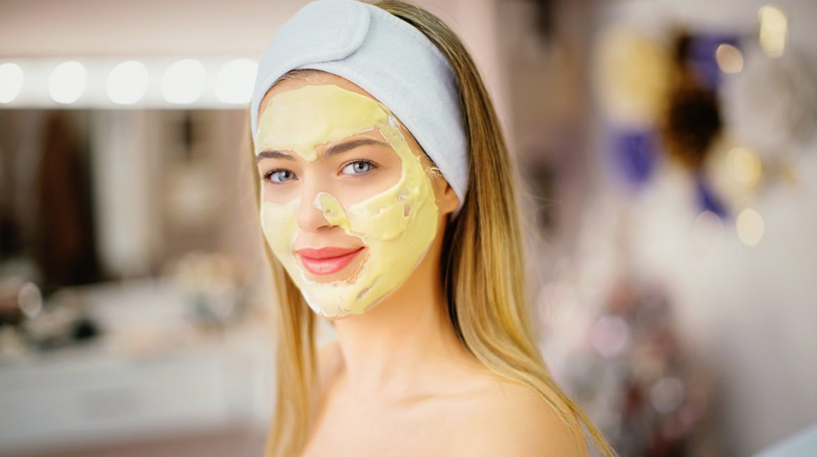 Mascarilla de grenetina para la cara