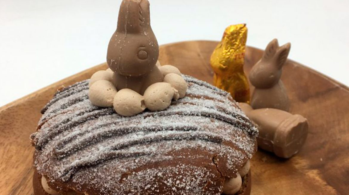 Receta de pan de muerto relleno con conejito