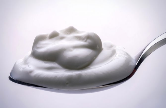 yogur natural para limpiar el rostro