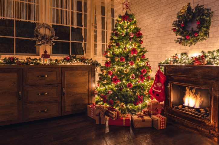 luces de navidad como se ponen en el árbol