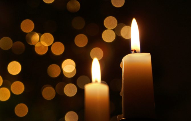 ritual de las velas para la navidad
