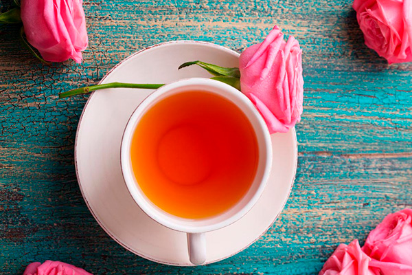 Té de rosas