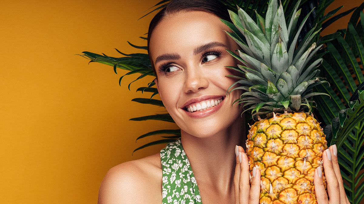 Té de piña para eliminar arrugas y generar colágeno naturalmente