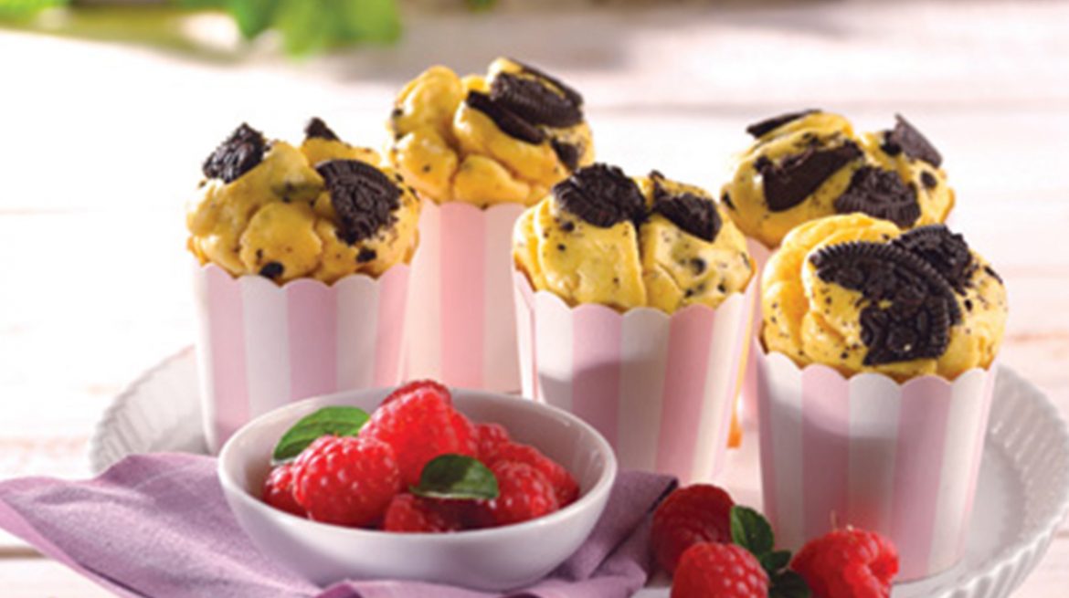 Pastel de queso con galletas de chocolate