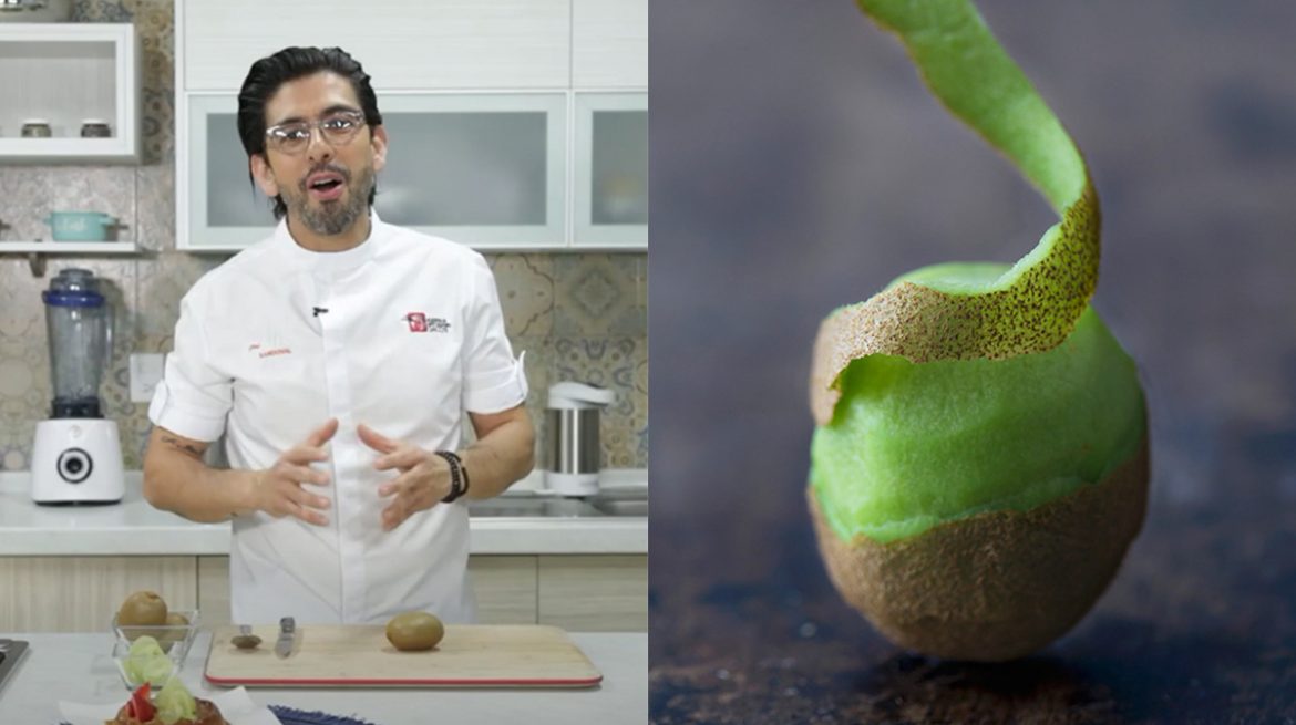 Cómo pelar kiwis