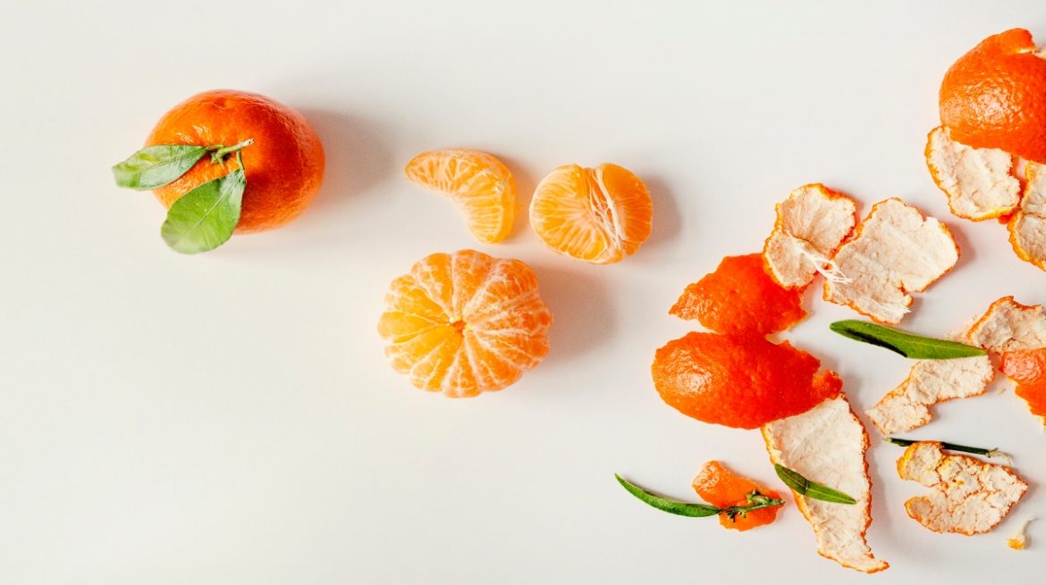 Aceite aromático de mandarina para una vinagreta o mayonesa deliciosa