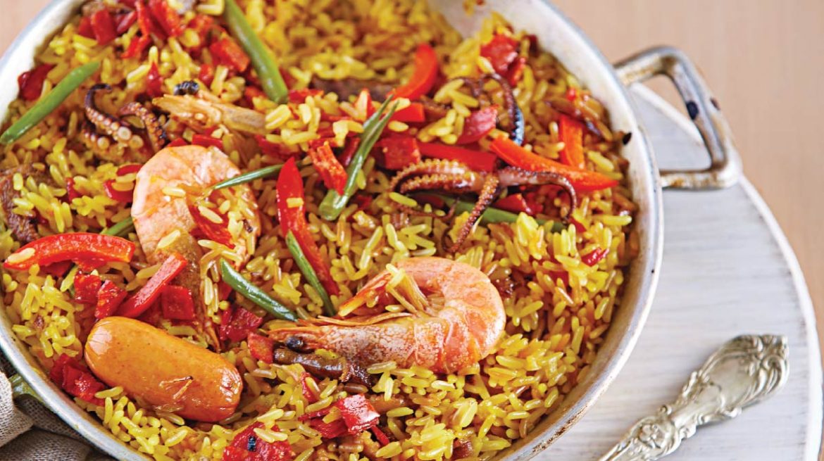 Paella receta